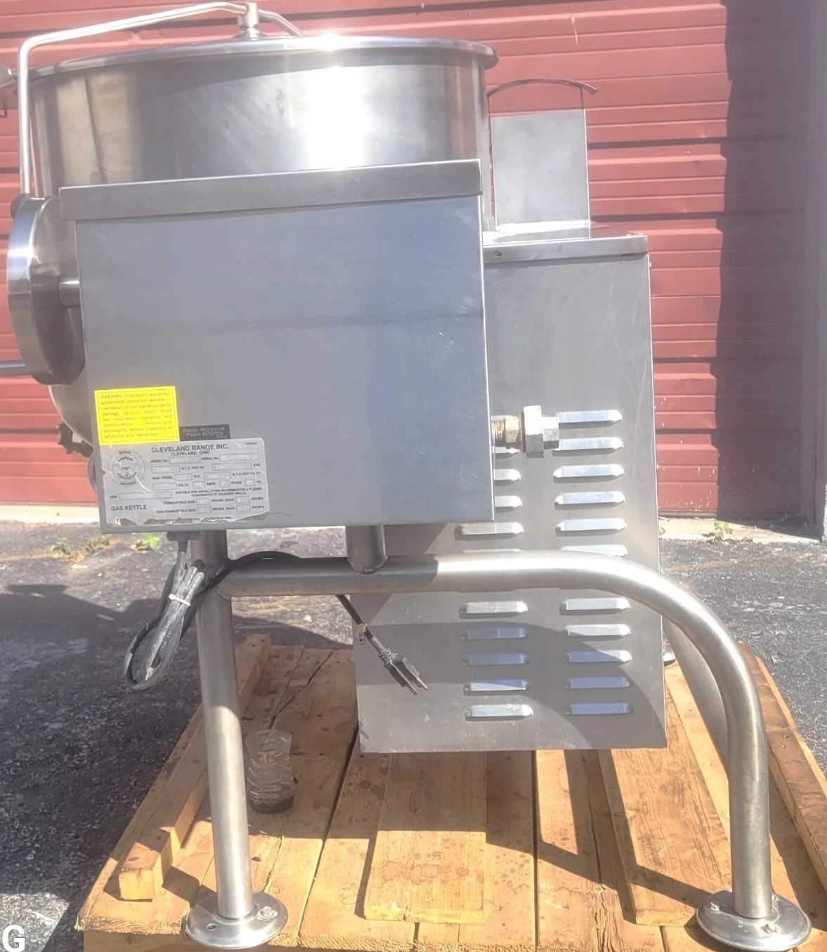 Cleveland KGL-40-T 40-Gallon Gas Kettle – Propane – 60 Hz 5