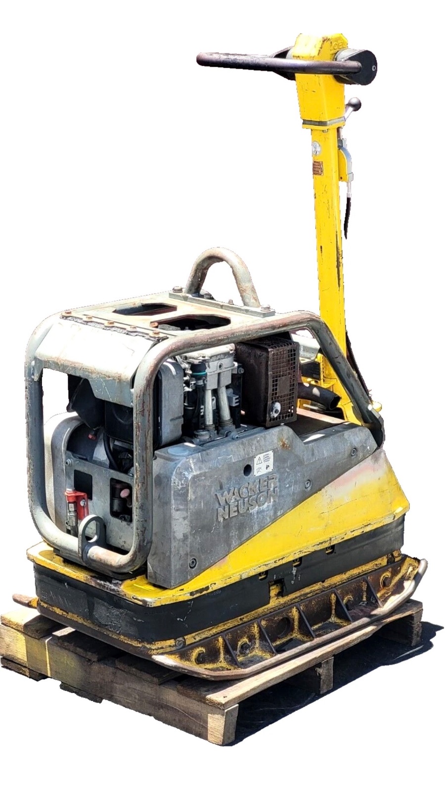 2015 Wacker Neuson vibroplate Model:DPU 4545 He diesel
