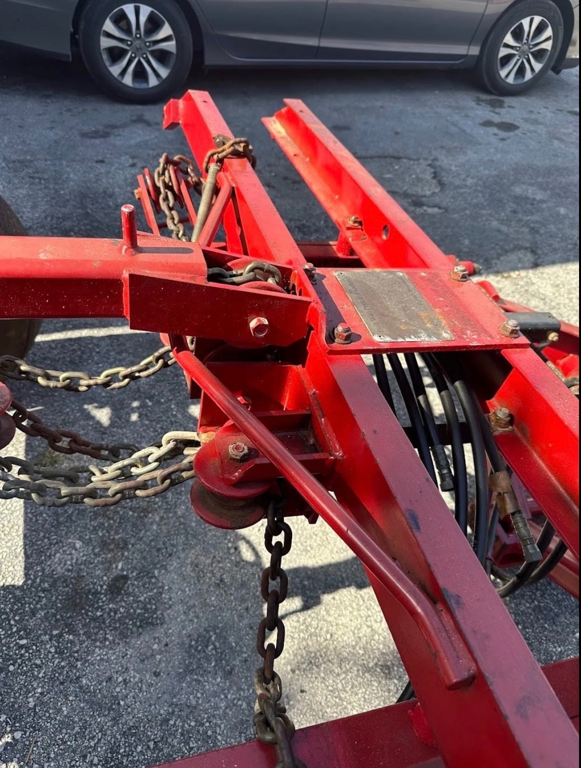 Toro Reel Mower 5 Gang Hydraulic Transport  Pull Frame Reelmaster 11 ft CUT 10