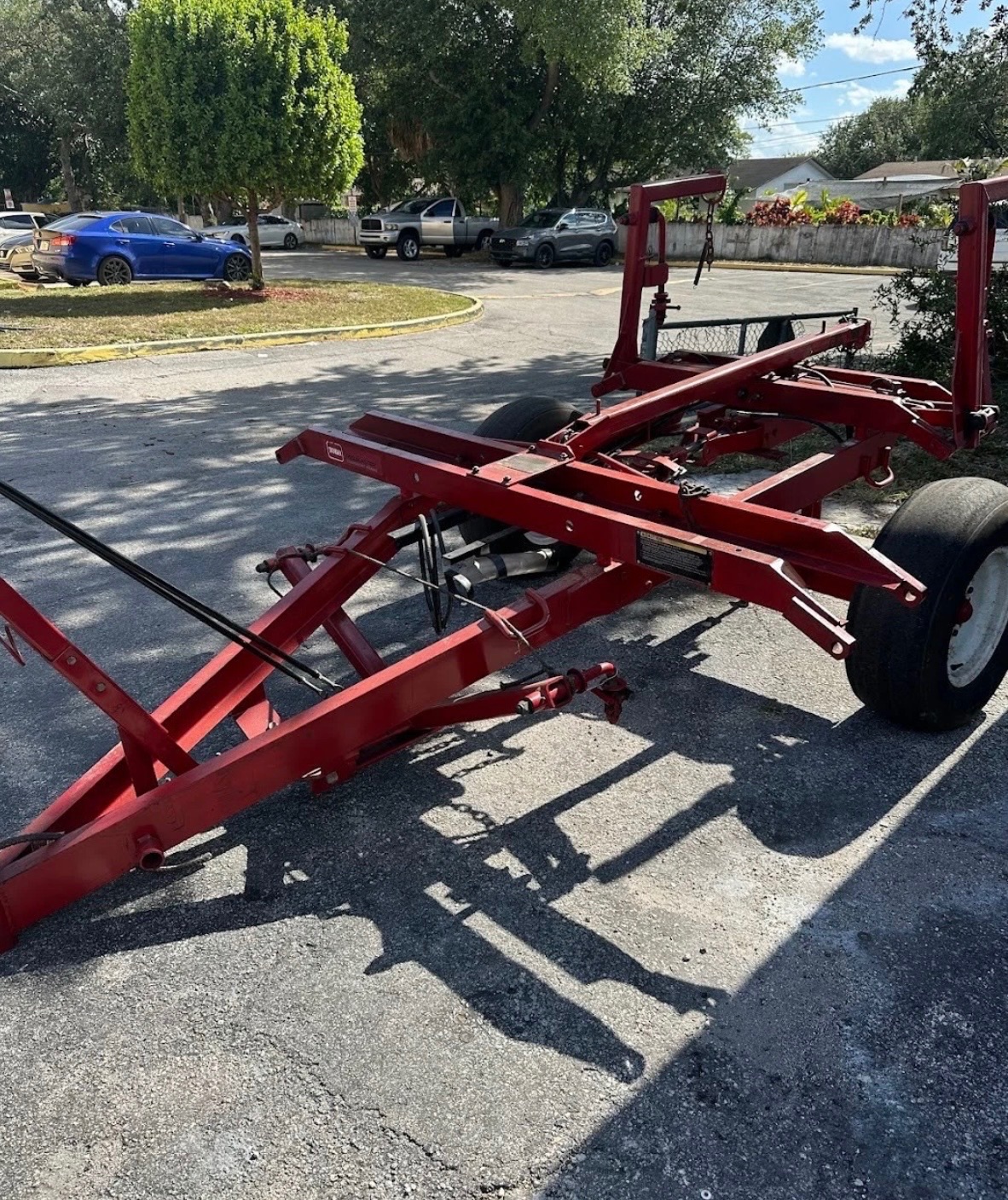 Toro Reel Mower 5 Gang Hydraulic Transport  Pull Frame Reelmaster 11 ft CUT