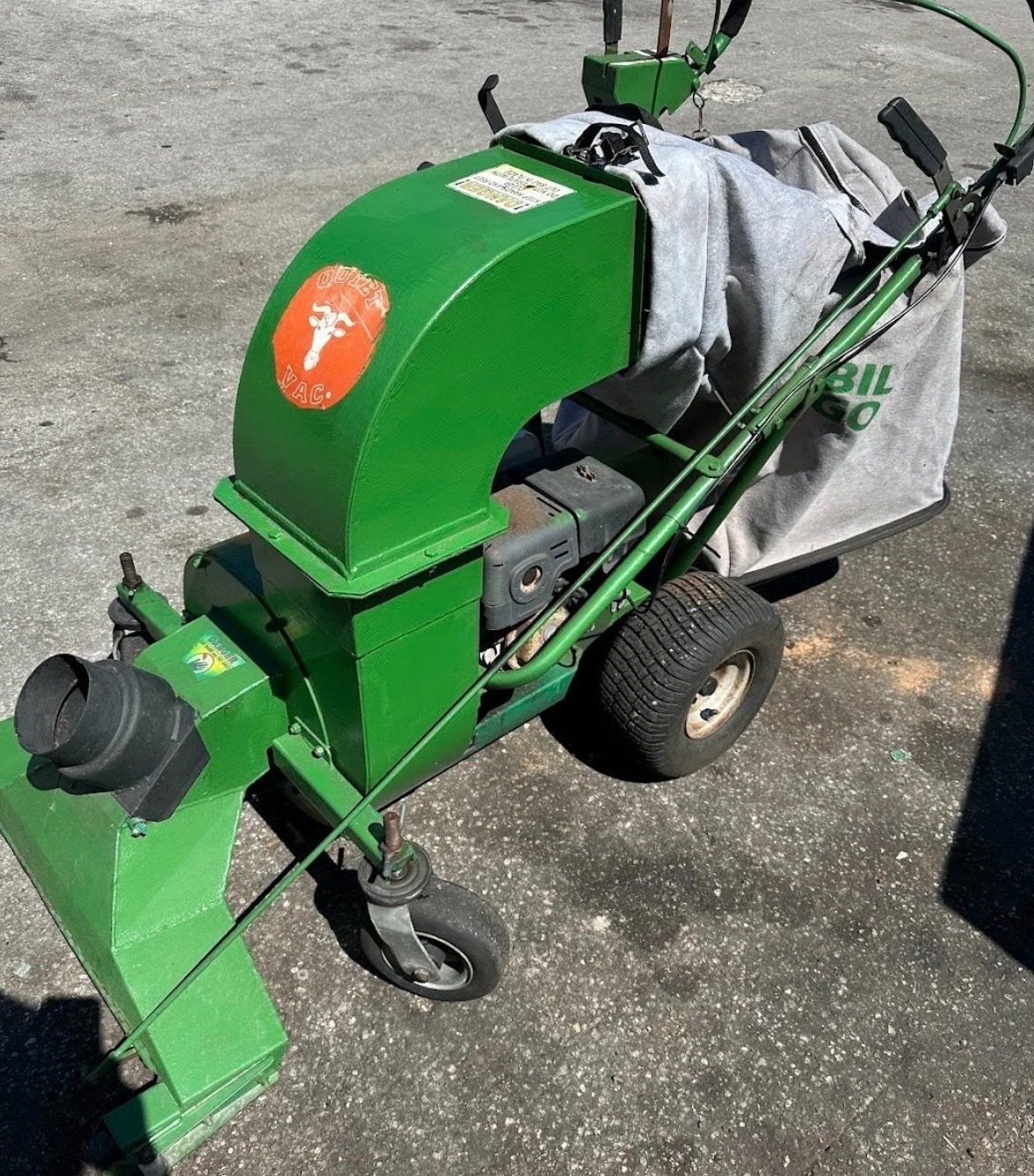 Billy goat leaf vacuum used