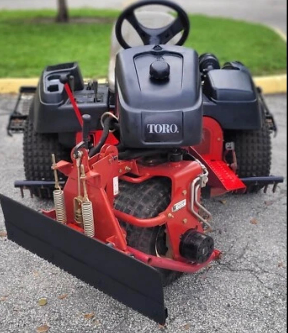 Toro 5040 Sand Pro Trap Rake Front Plow Rear Groomer  QAS - Drag Mat Leveler 10