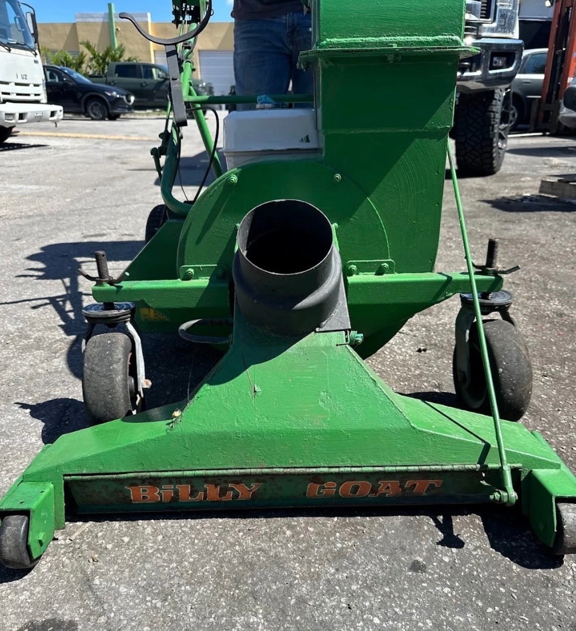 Billy goat leaf vacuum used 8