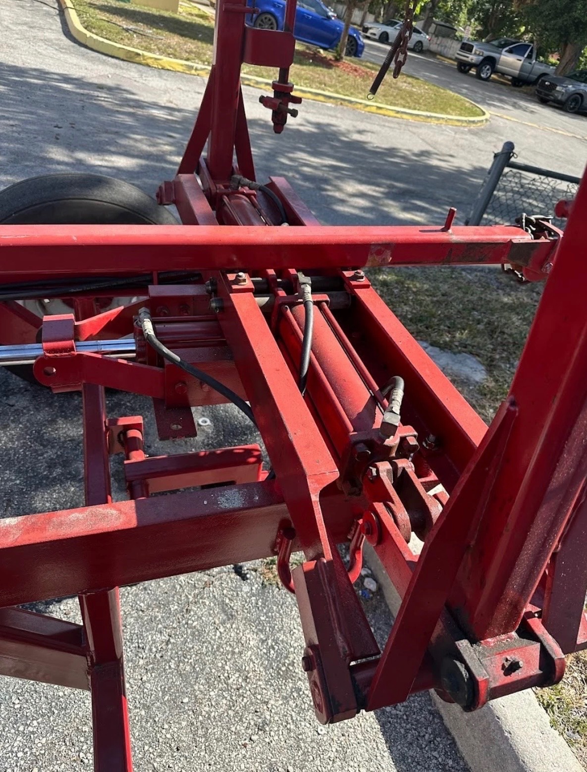Toro Reel Mower 5 Gang Hydraulic Transport  Pull Frame Reelmaster 11 ft CUT 12