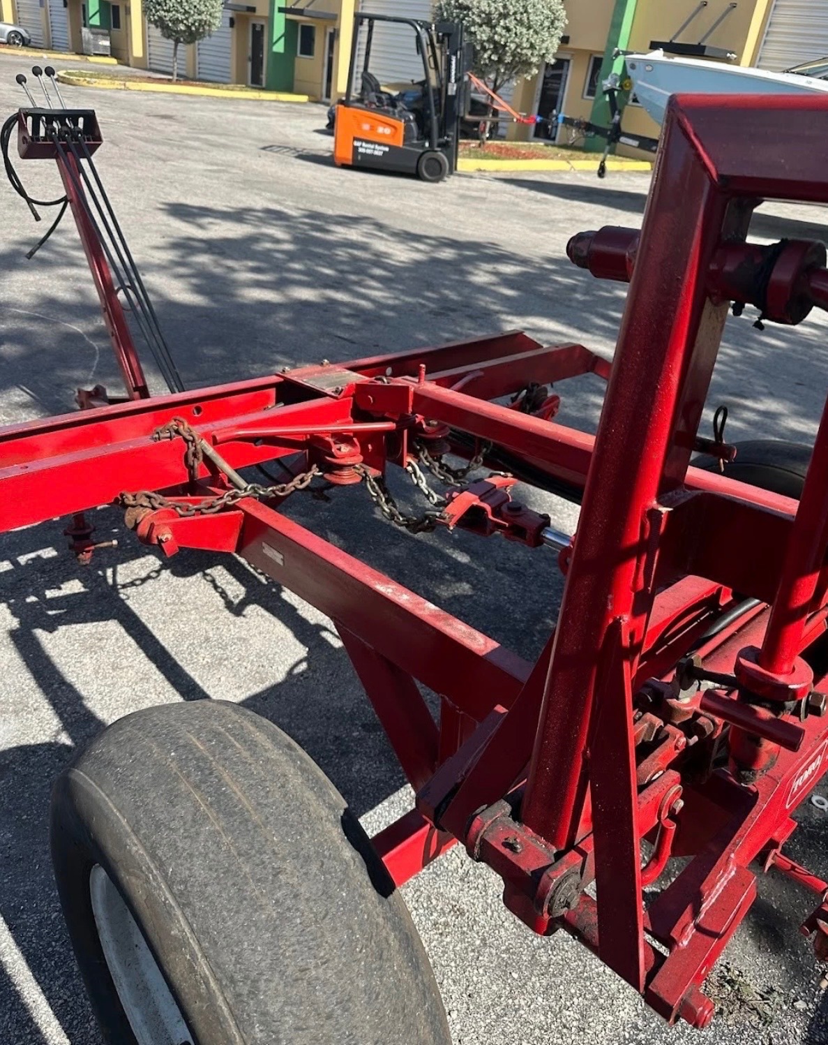 Toro Reel Mower 5 Gang Hydraulic Transport  Pull Frame Reelmaster 11 ft CUT 14