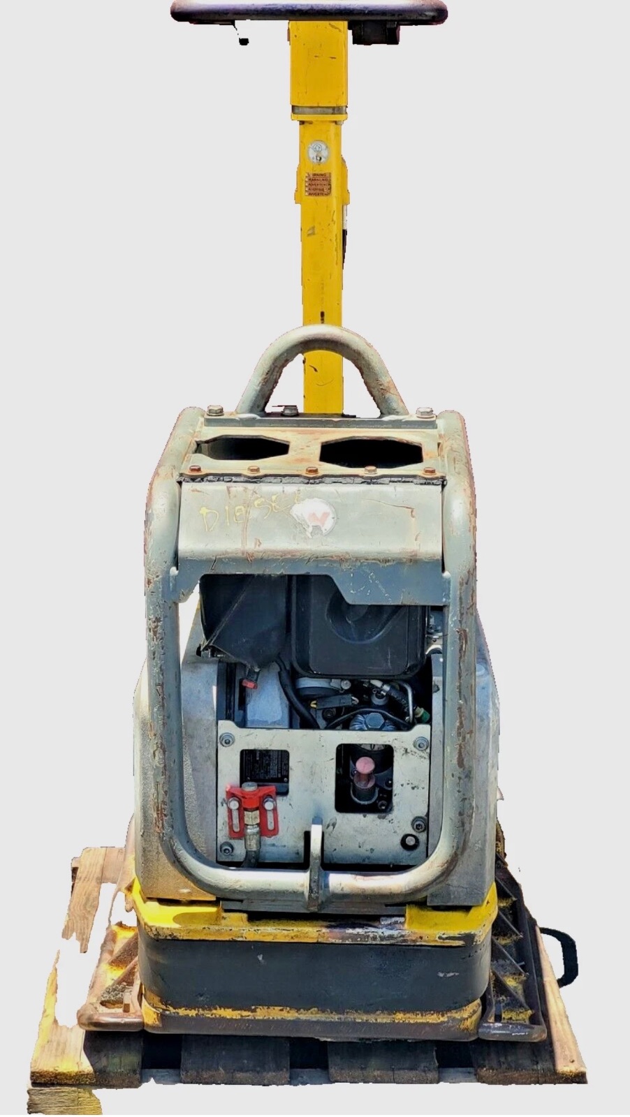2015 Wacker Neuson vibroplate Model:DPU 4545 He diesel 4