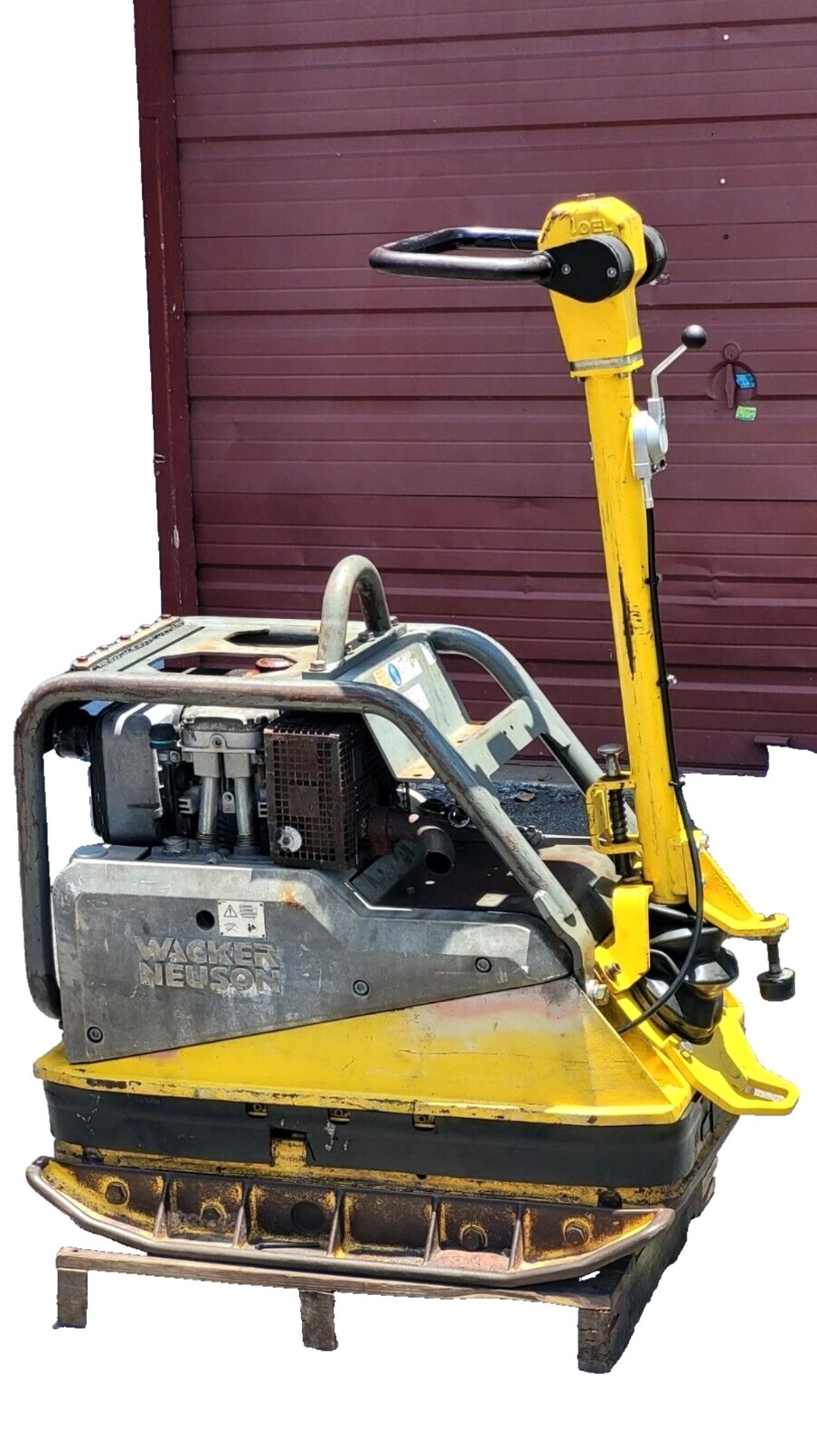 2015 Wacker Neuson vibroplate Model:DPU 4545 He diesel 10