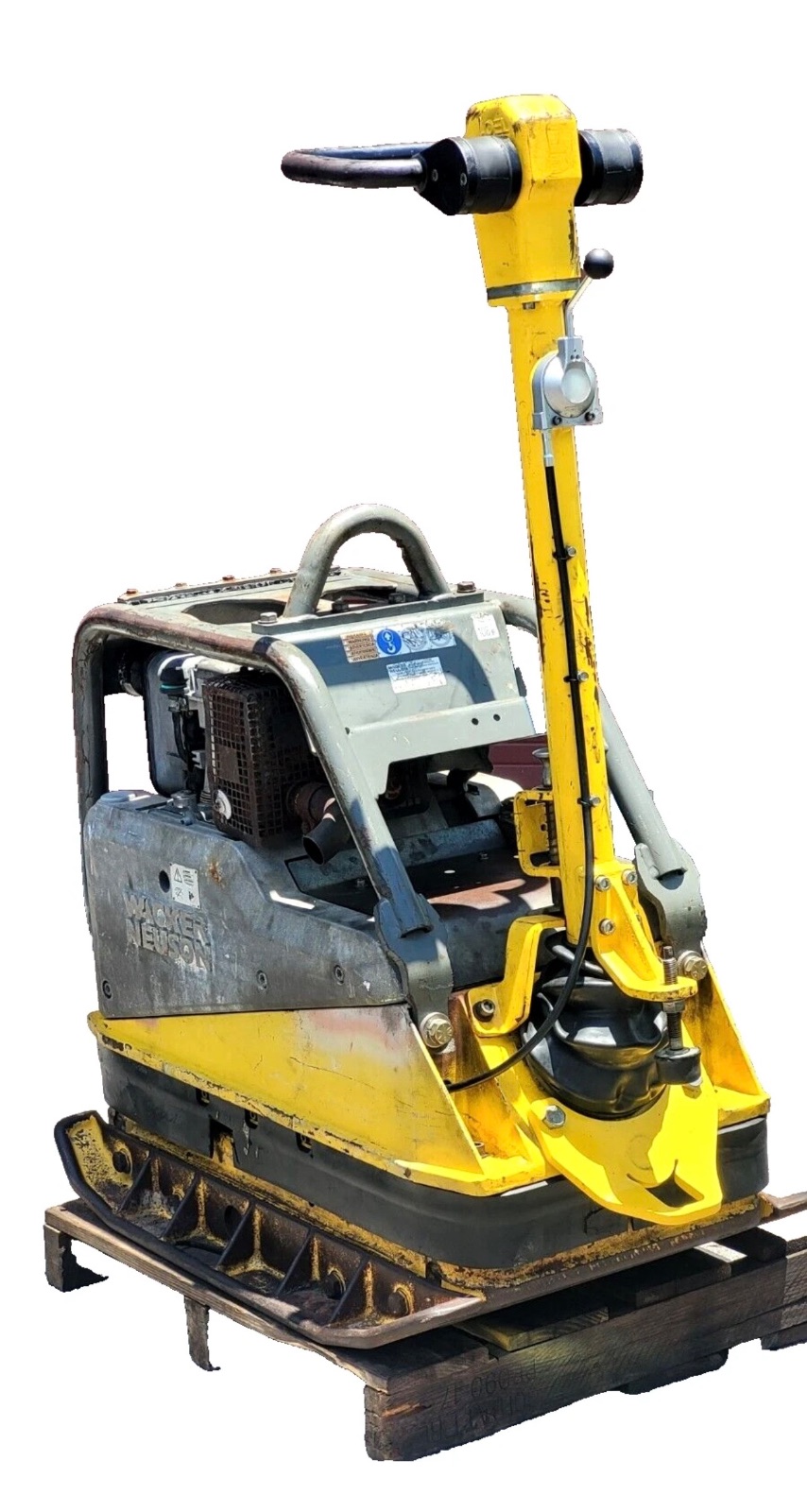 2015 Wacker Neuson vibroplate Model:DPU 4545 He diesel 8