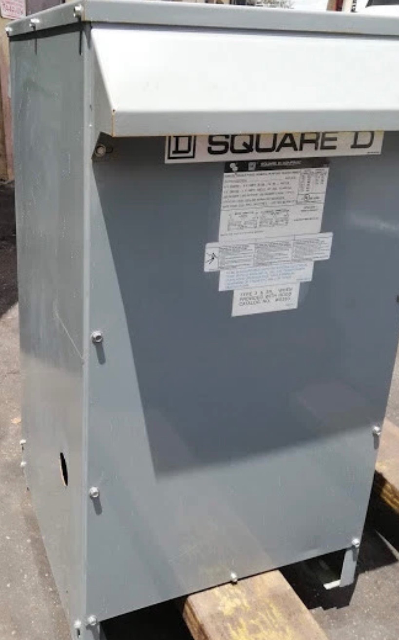 Transformer - One Square D Single Phase General Purpose , LV 240/120 5