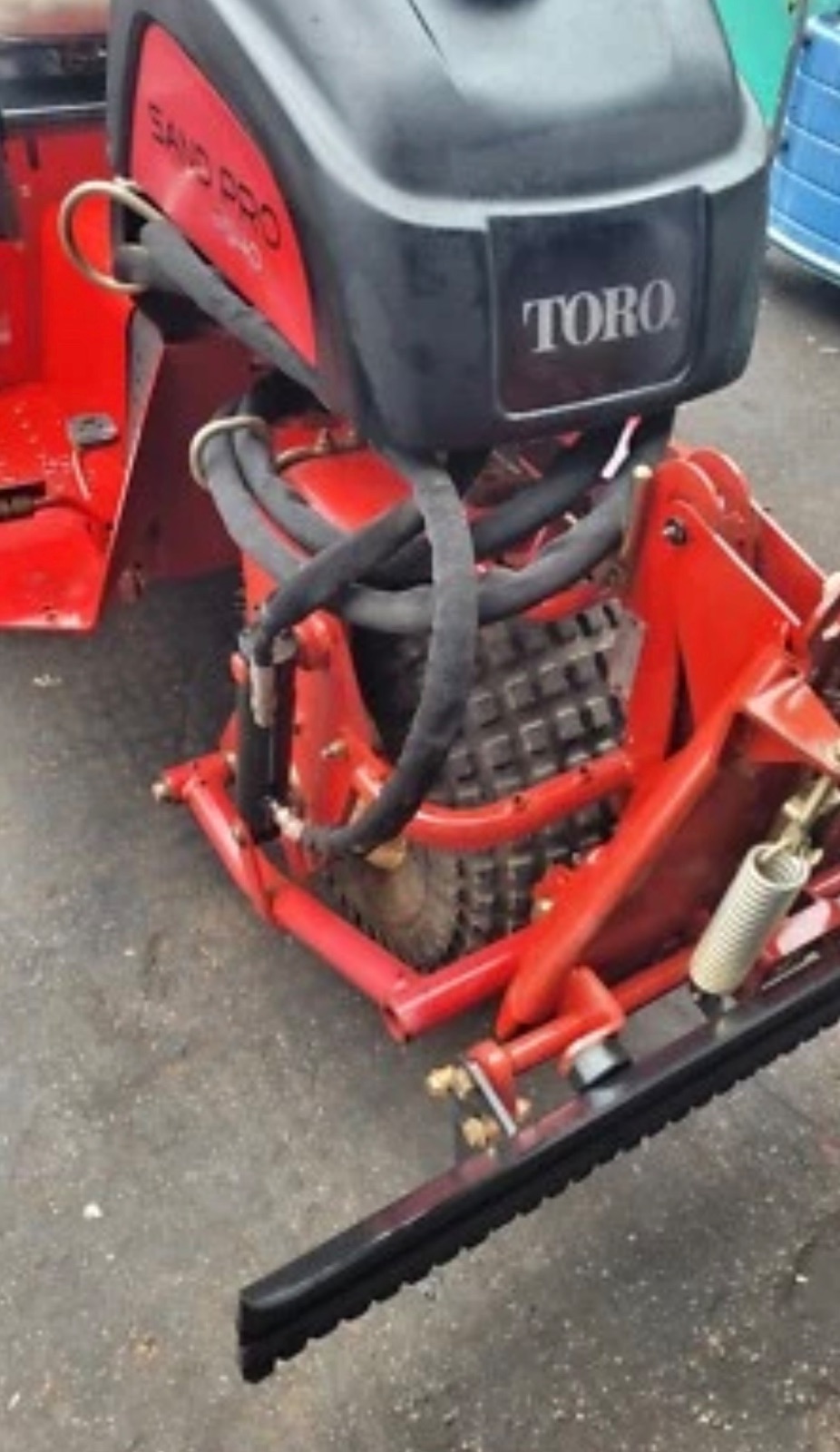 Toro 5040 Sand Pro Trap Rake Front Plow Rear Groomer  QAS - Drag Mat Leveler 7
