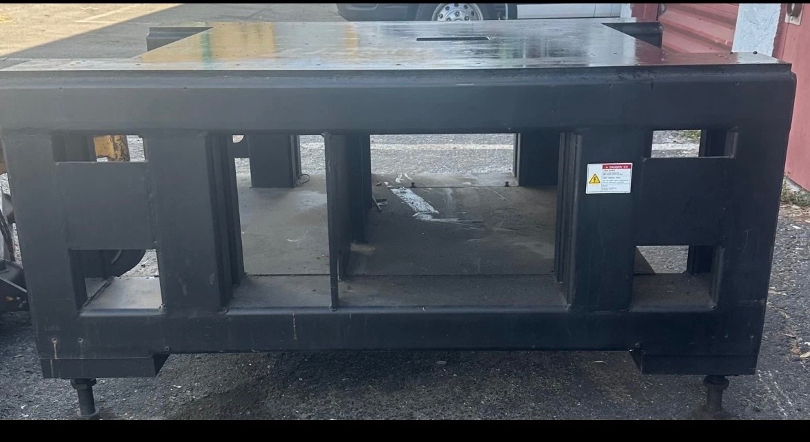 Heavy-Dity Industrial Steel Machine Base Platform With Leveling Feet 6