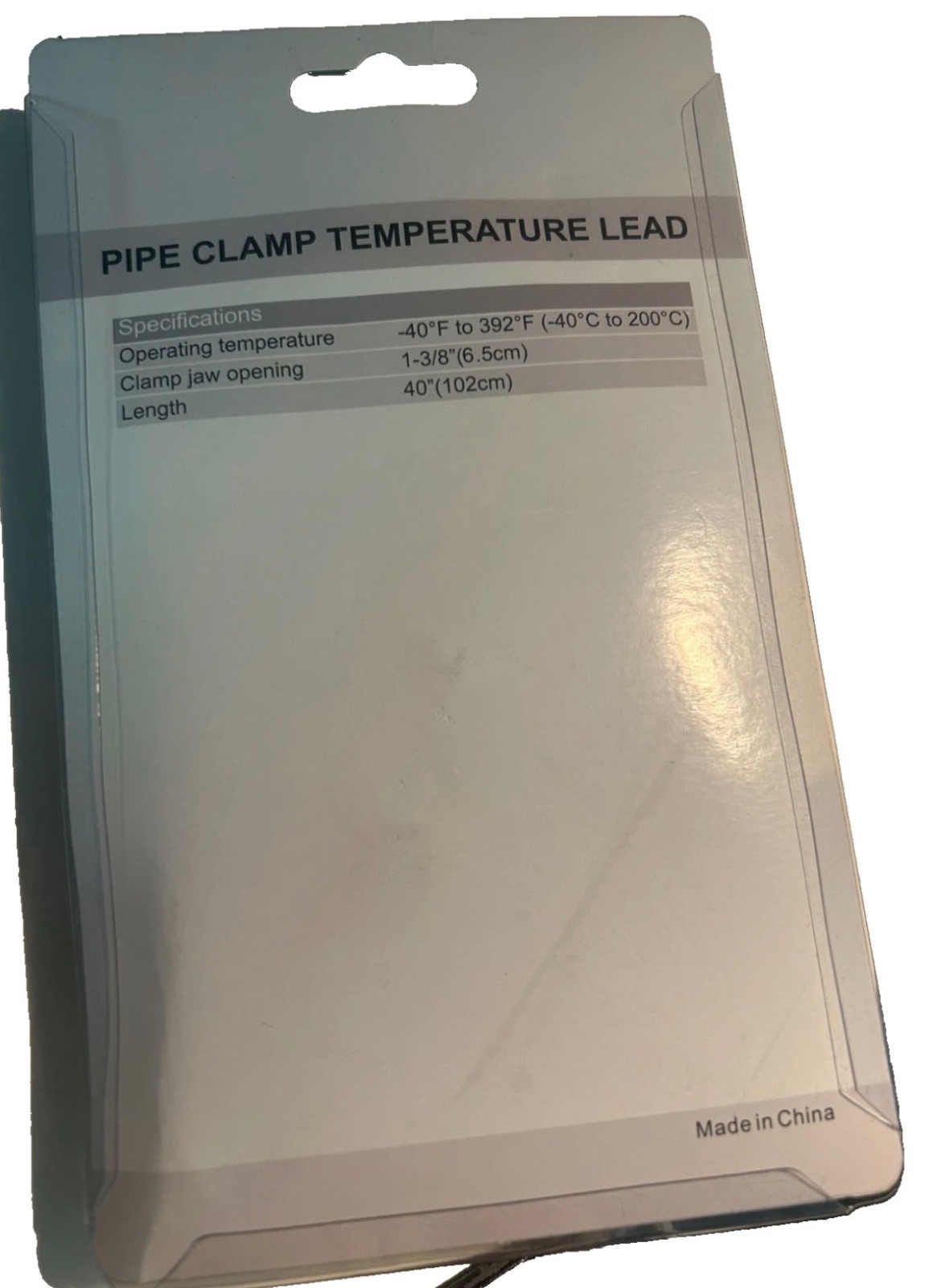 Fieldpiece Pipe Clamp Yellow Ht 05 K Type Thermocouple Sensor Temperature Pipe C 3