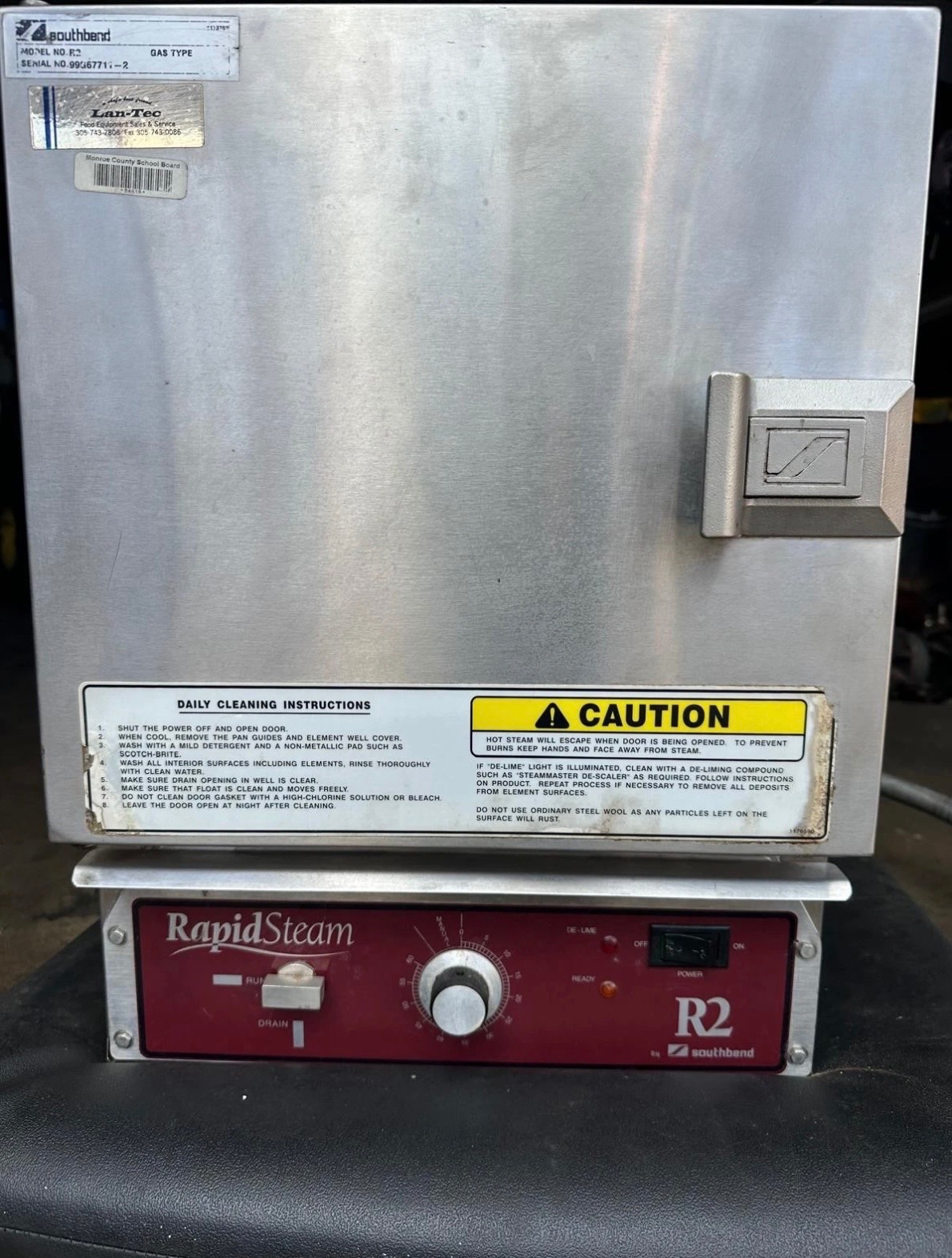 Southbend R2 Counter Top Steamer Oven - RapidSteam 3