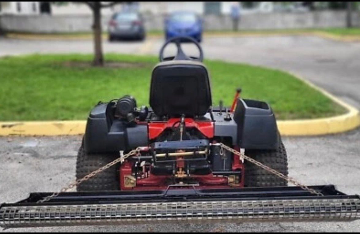 Toro 5040 Sand Pro Trap Rake Front Plow Rear Groomer  QAS - Drag Mat Leveler 4