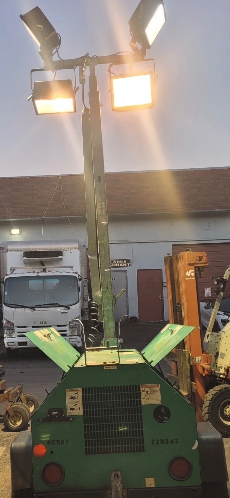 2015 TEREX - light tower lights 2