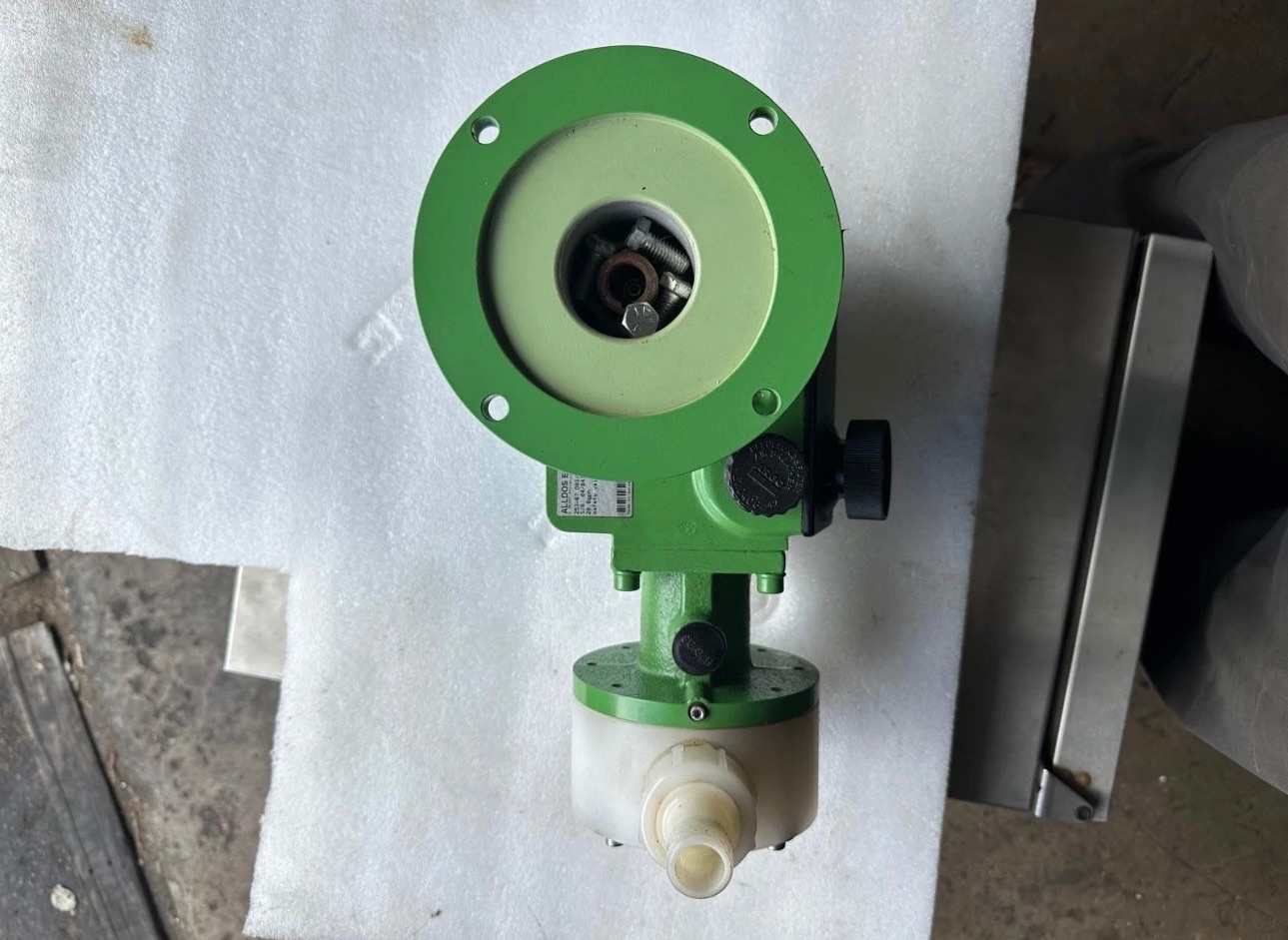 ALLDOS PISTON DIAPHRAGM DOSING PUMP 2x13 I/h 10 bar 50 Hz MODEL 251-13/2 A60/V80 3