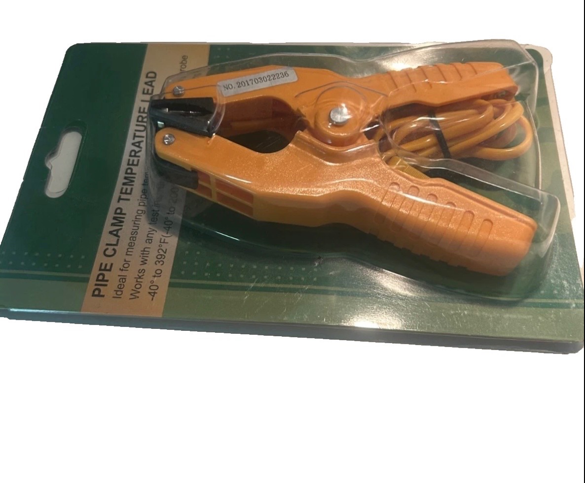 Fieldpiece Pipe Clamp Yellow Ht 05 K Type Thermocouple Sensor Temperature Pipe C 2