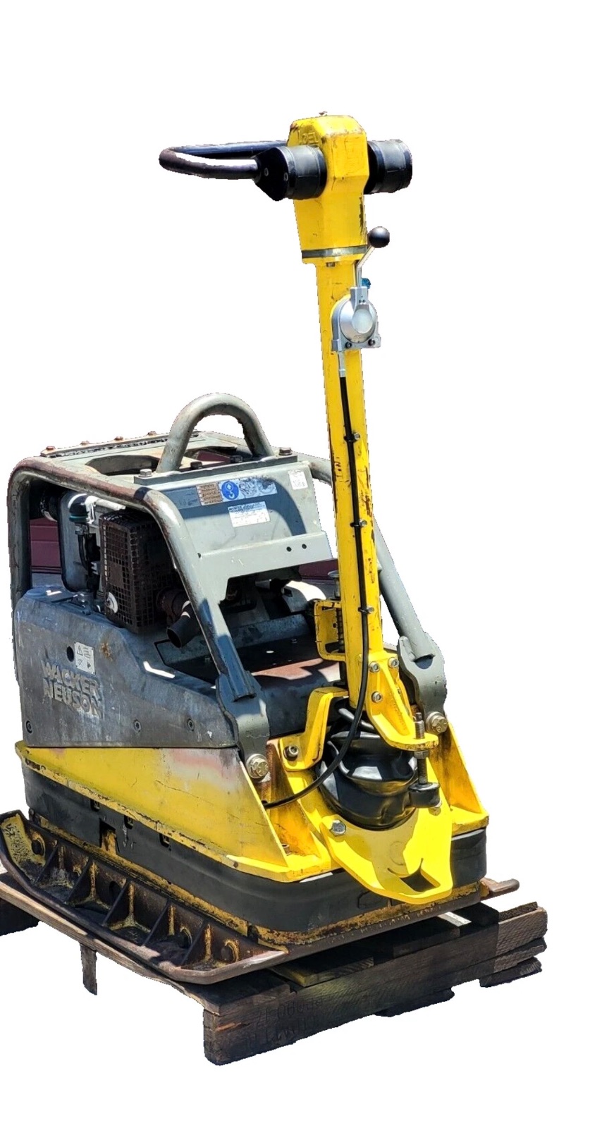 2015 Wacker Neuson vibroplate Model:DPU 4545 He diesel 5