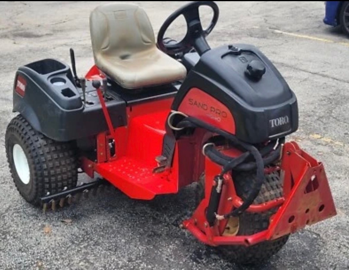 Toro 5040 Sand Pro Trap Rake Front Plow Rear Groomer  QAS - Drag Mat Leveler 13